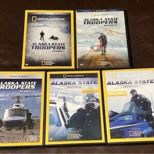 Alaska State Troopers Season 1 2 3 6 7 DVD Set Private Collection OOP EUC